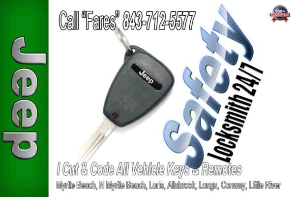 Jeep Key Remote Cutting